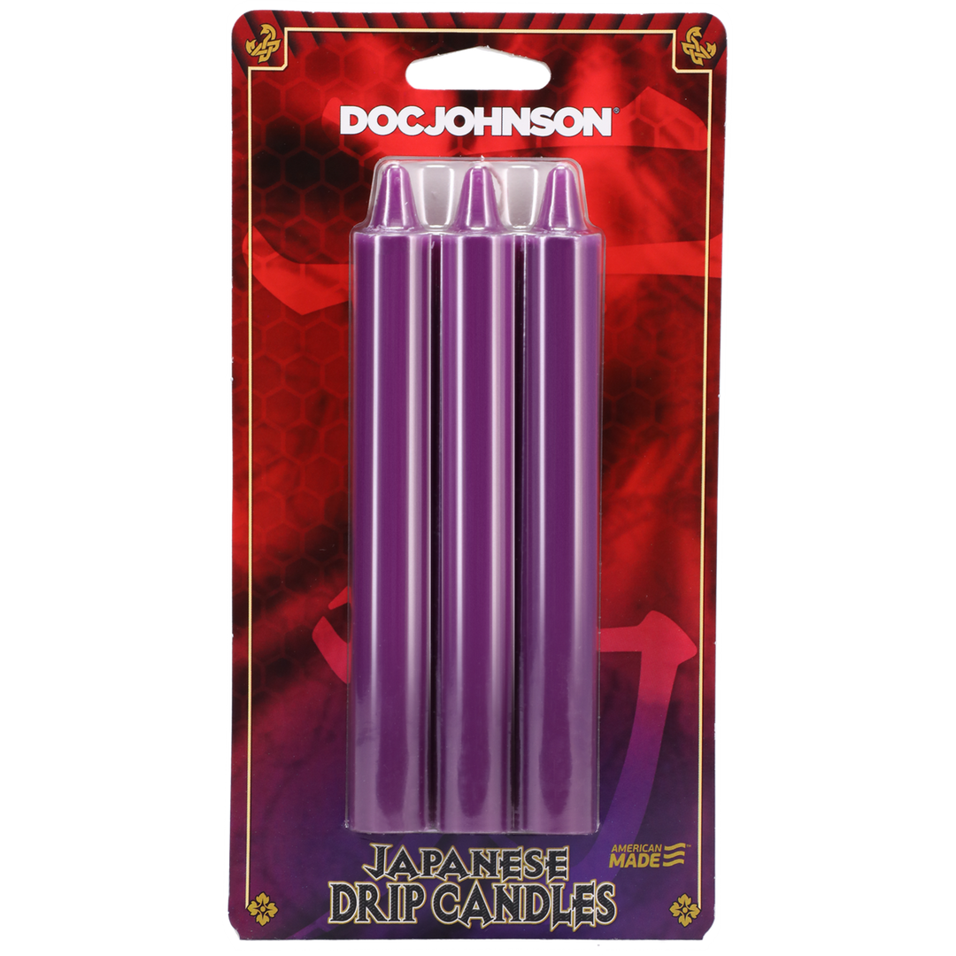 Doc johnson Japanse Druipkaarsen - Paars (782421082819)