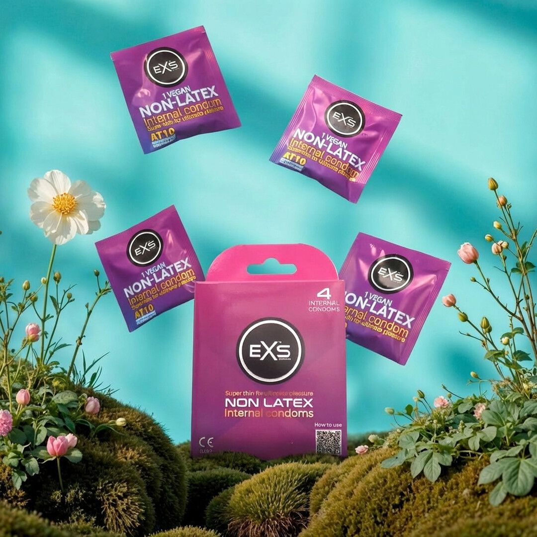 EXS Non-Latex Interne Condooms - 4 Stuks (7709477693953)