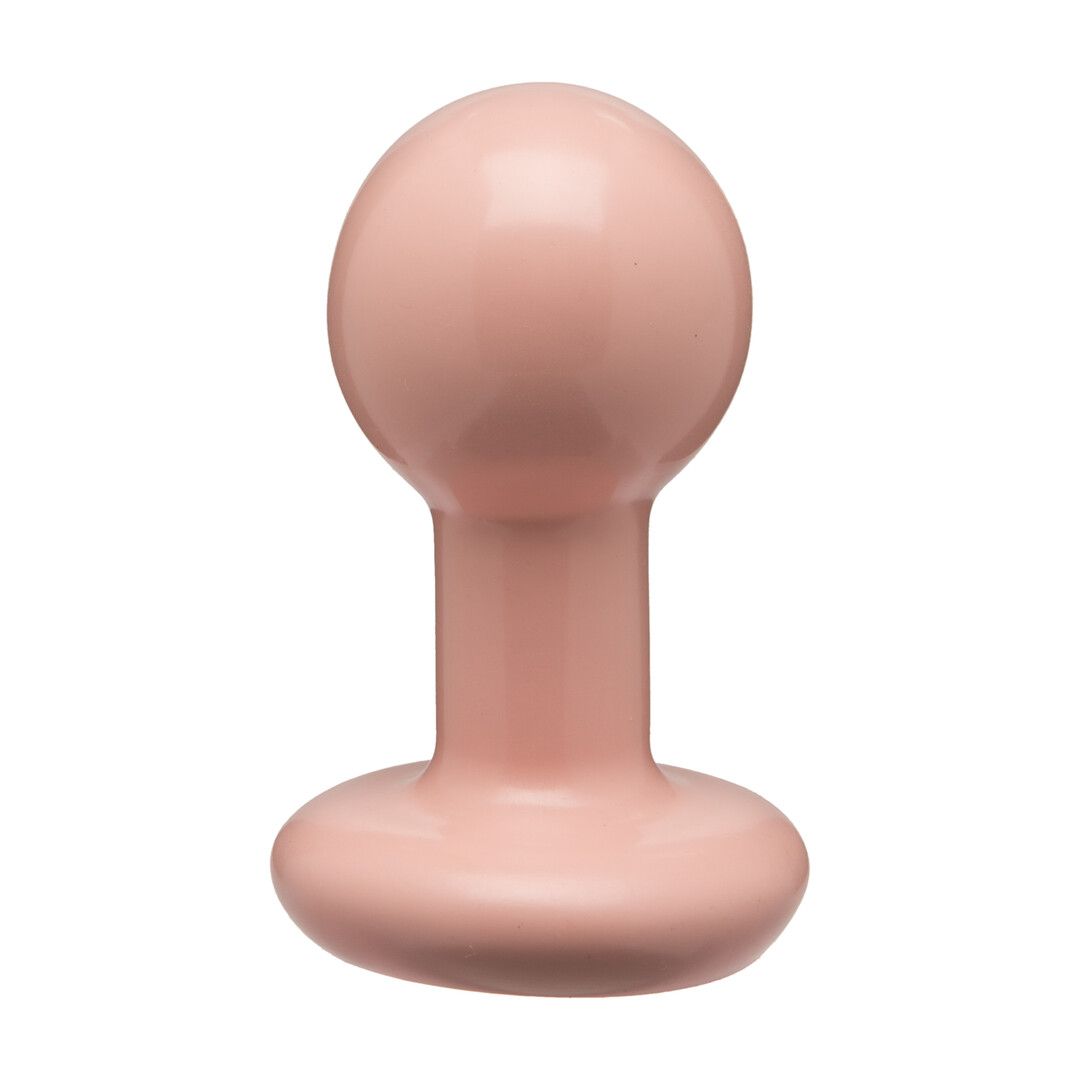 Doc johnson The Classic - Round Butt Plug - 3 Piece Set - Cream (782421105594)