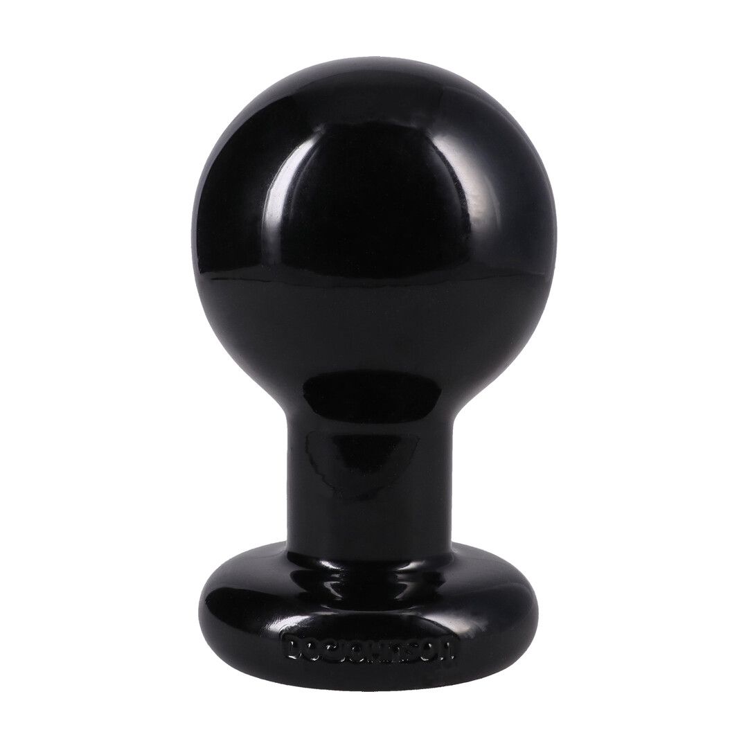 Doc johnson The Classic - Round Butt Plug - 3 Piece Set - Black (782421105600)
