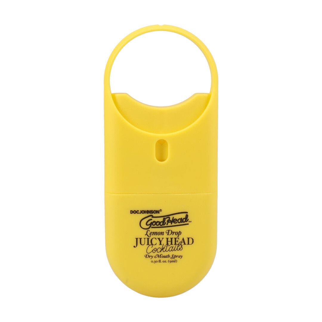 Doc johnson Juicy Head - Cocktails - Dry Mouth Spray To-Go - Lemon Drop - 0.3 fl oz / 9 ml (782421098759)