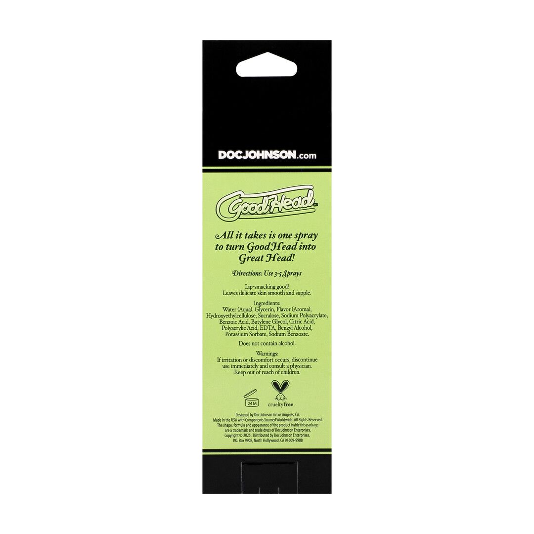 Doc johnson Juicy Head - Cocktails - Dry Mouth Spray - Mojito - 2 fl oz / 59 ml (782421098728)