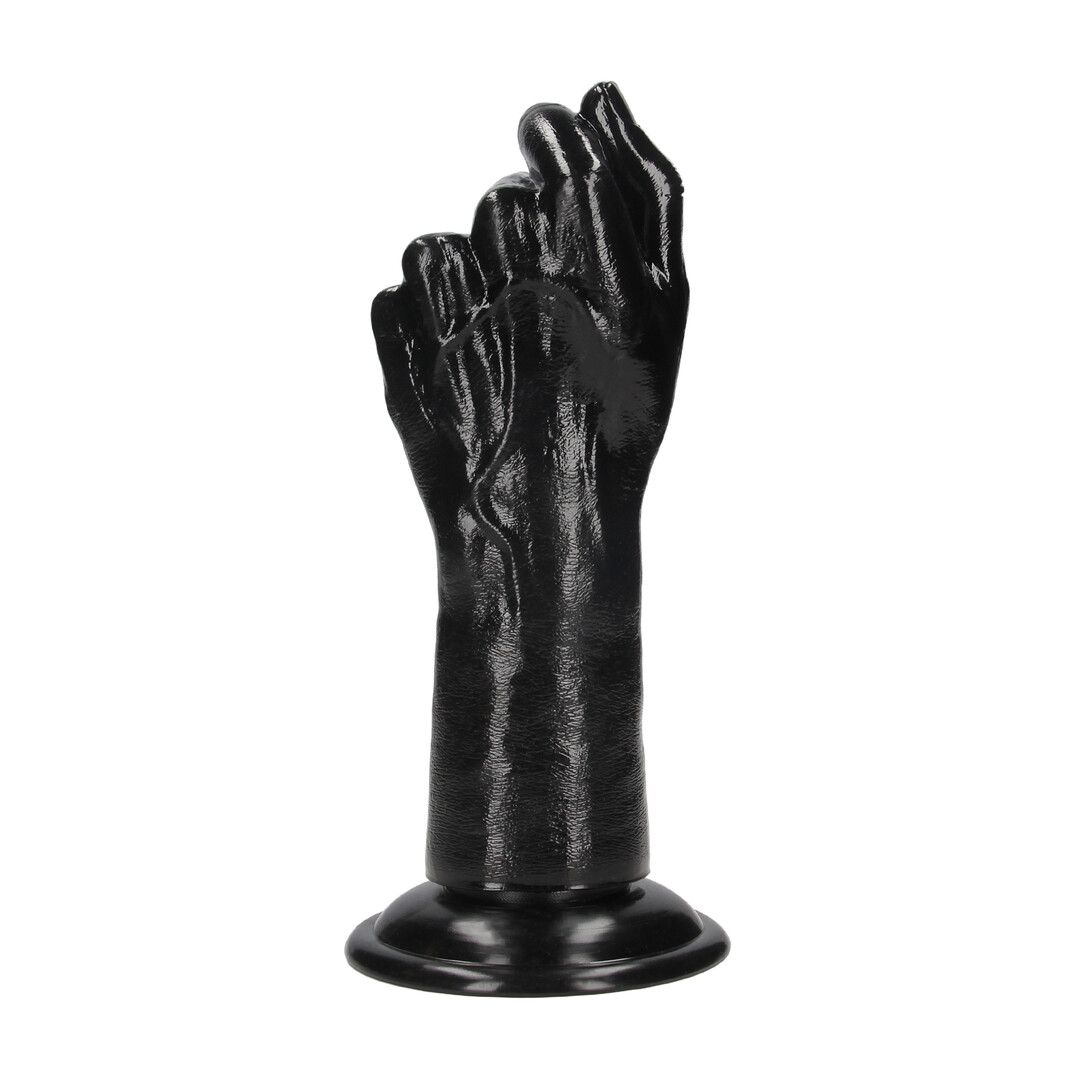 Ouch! by shots Fist of Pleasure - Fist Dildo - 21 cm - Black (8714273017369)