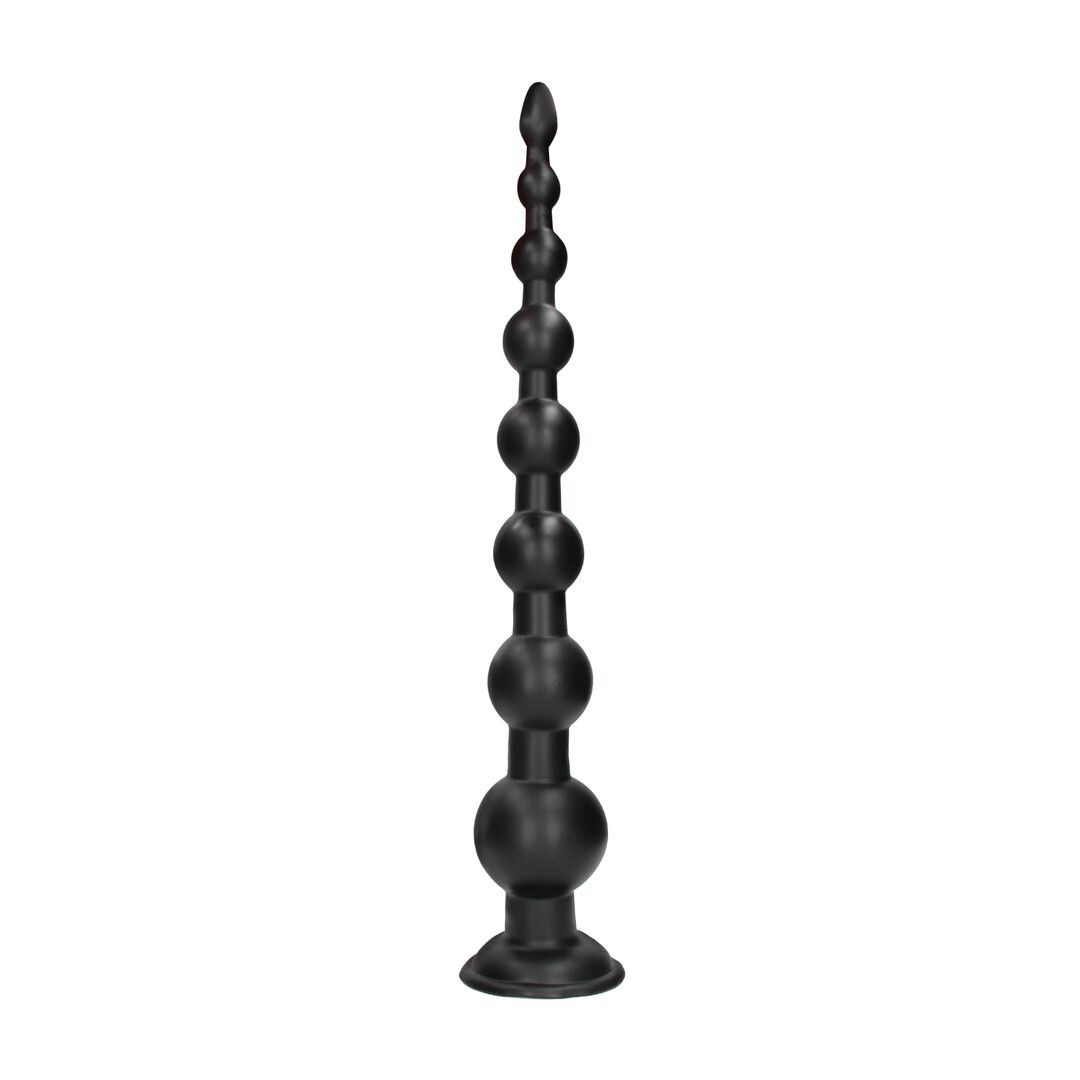 Ouch! by shots Dominant Drill - Anal Plug - 55,5 cm - Black (8714273017413)