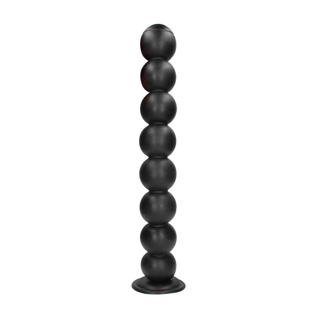 Ouch! by shots Balls of Lust - Anal Plug - 55 cm - Black (8714273017383)