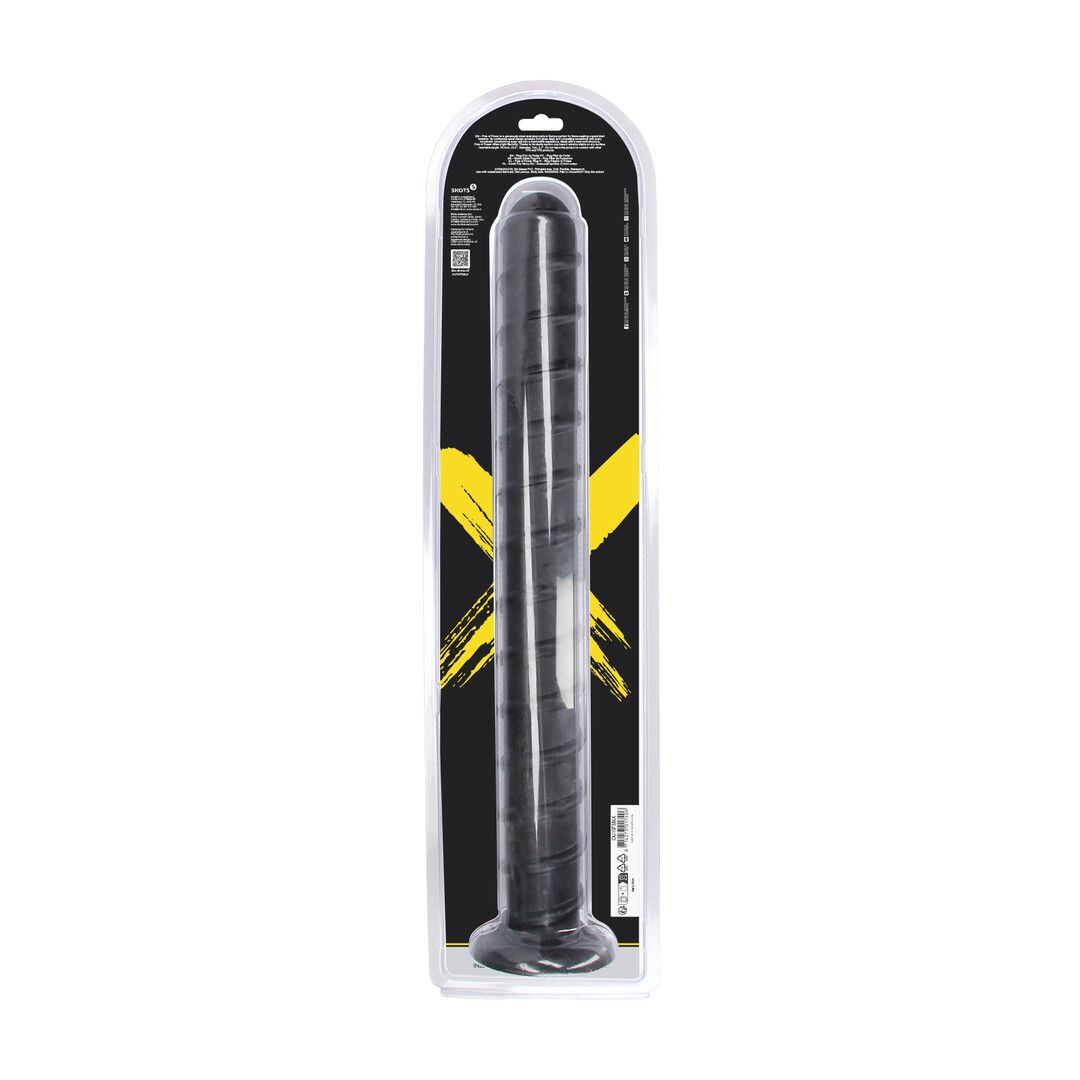 Ouch! by shots Pole of Power - Anal Plug - 56,5 cm - Black (8714273017406)