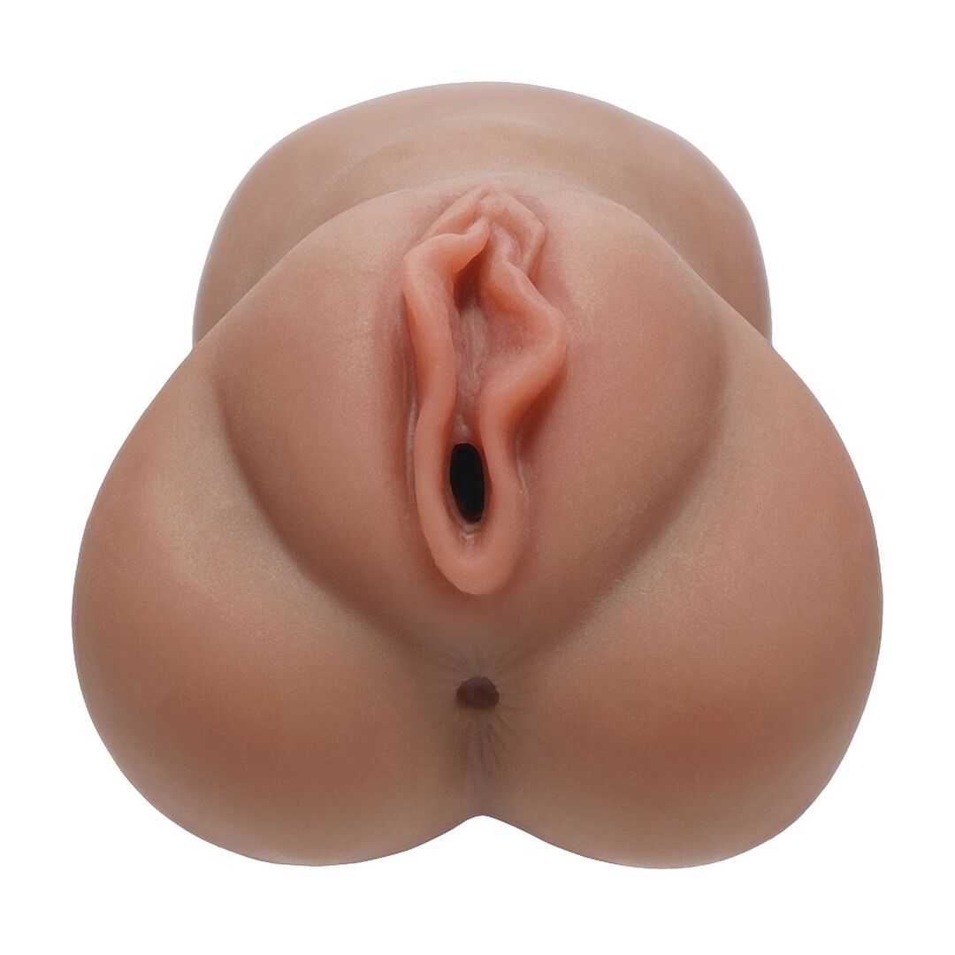 Xkin by shots Raw - Velvet Vice - TPE Grote Masturbator - 335g - Bruin (8714273028891)