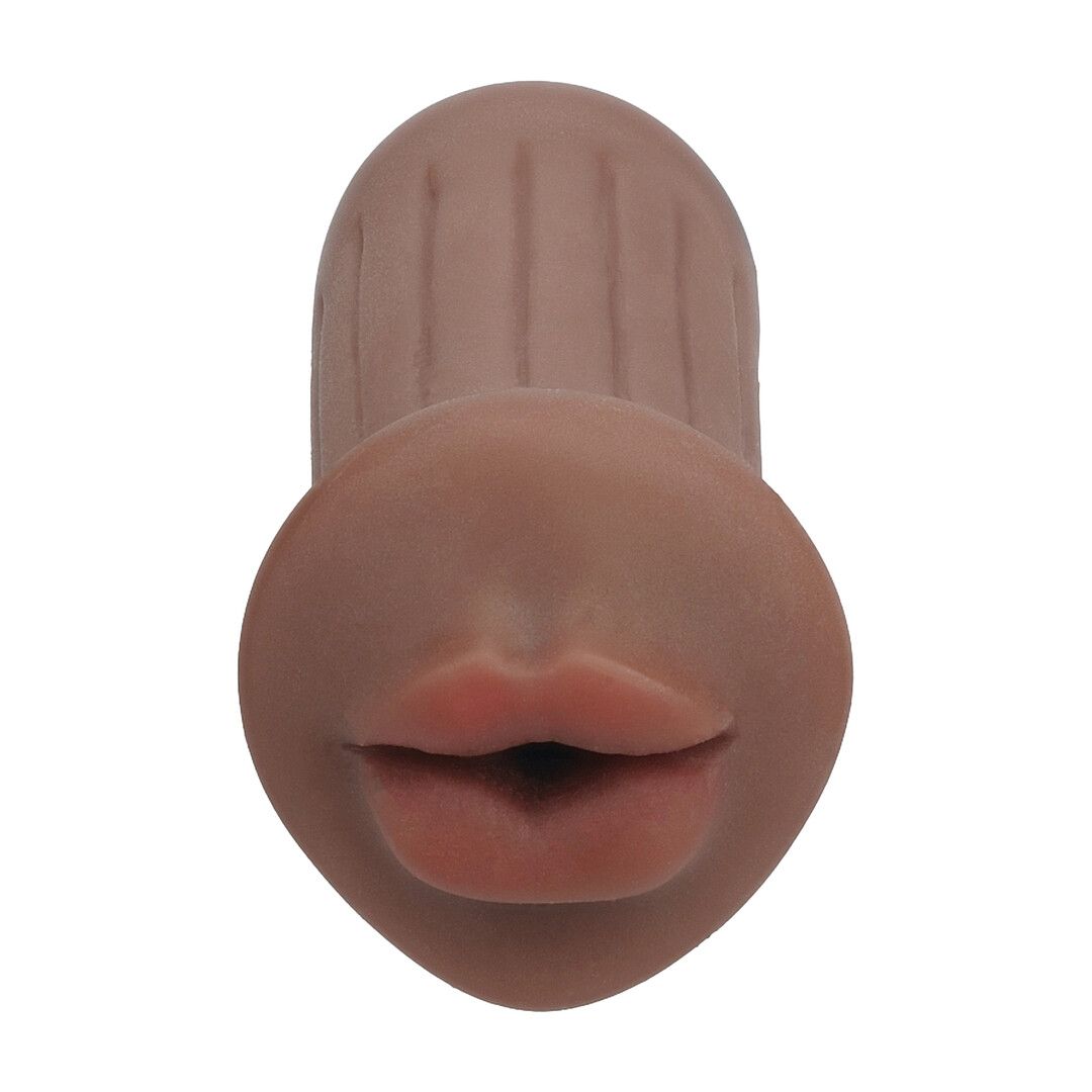 Xkin by shots Raw - The Grip - TPE Kleine Masturbator - 137g - Bruin (8714273028709)
