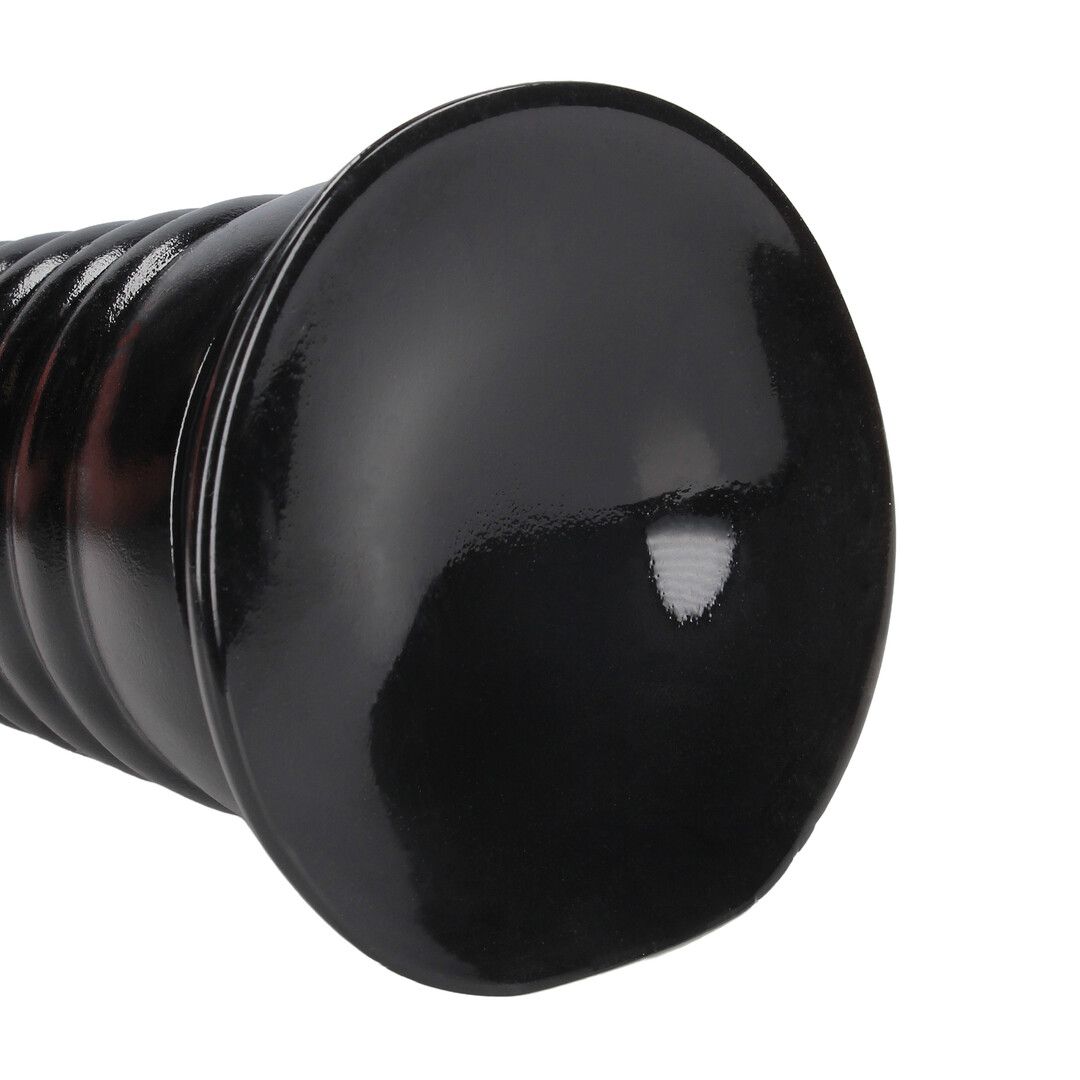 Ouch! by shots Twisted Vortex - Anal Plug - 30 cm - Black (8714273017420)