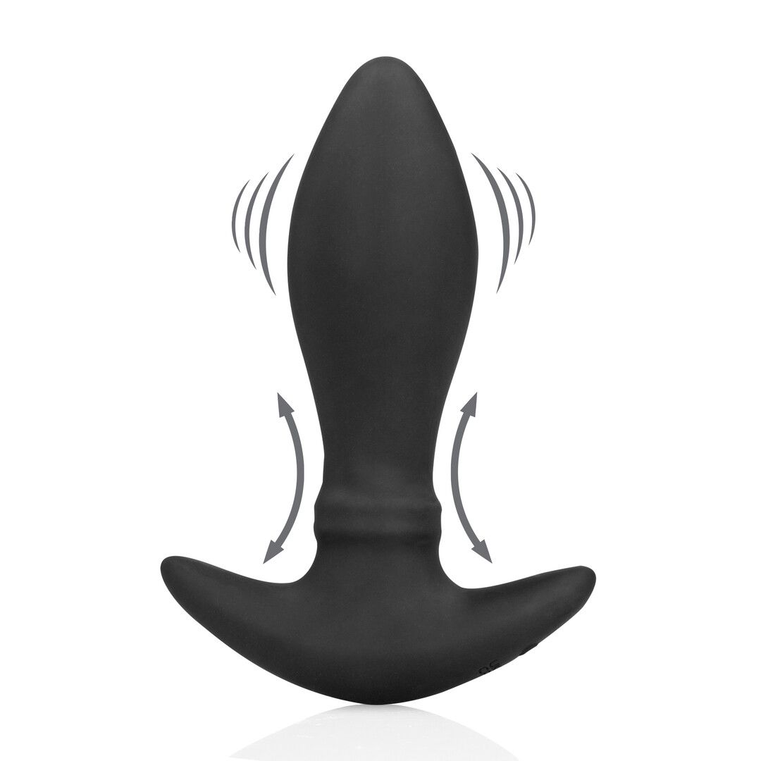 Fist it by shots De ASS - Anale Zelfdoorlatende Stretcher - Zwart (8714273042125)