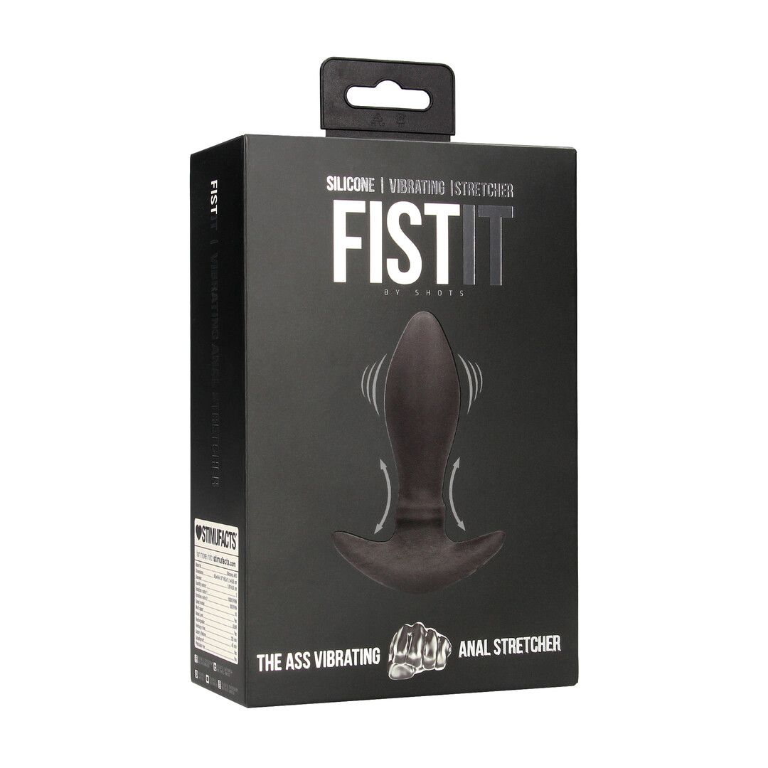 Fist it by shots De ASS - Anale Zelfdoorlatende Stretcher - Zwart (8714273042125)