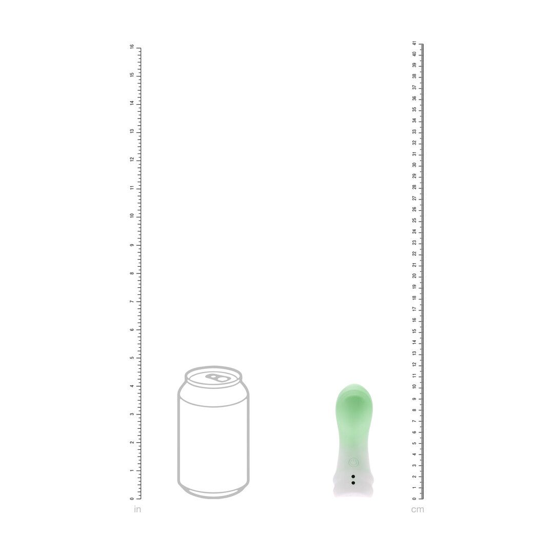 Loveline by shots Zachte Vinger Vibrator - Misty Green (8714273021335)