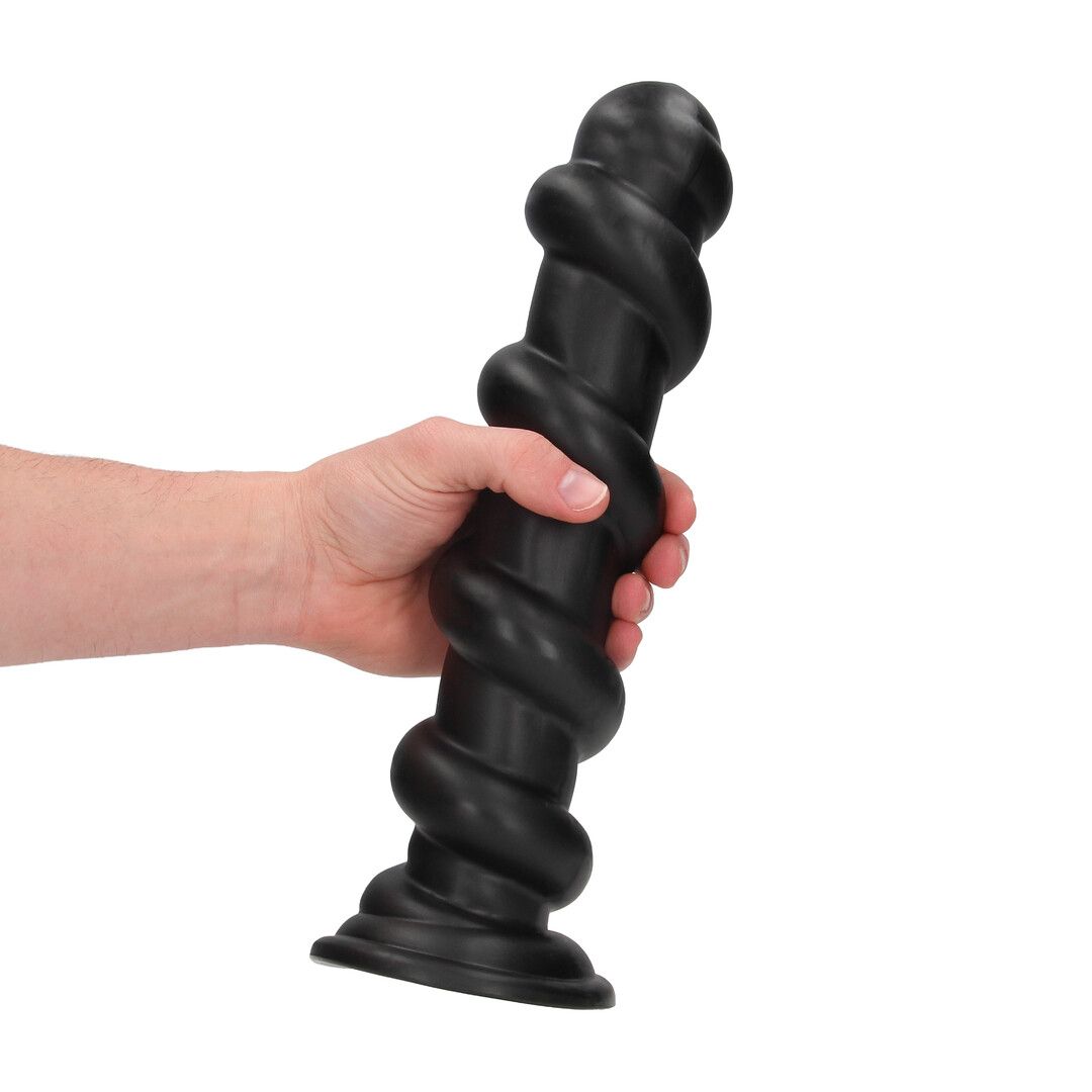 Ouch! by shots Hole Driller - Anal Plug - 31,5 cm - Black (8714273017437)