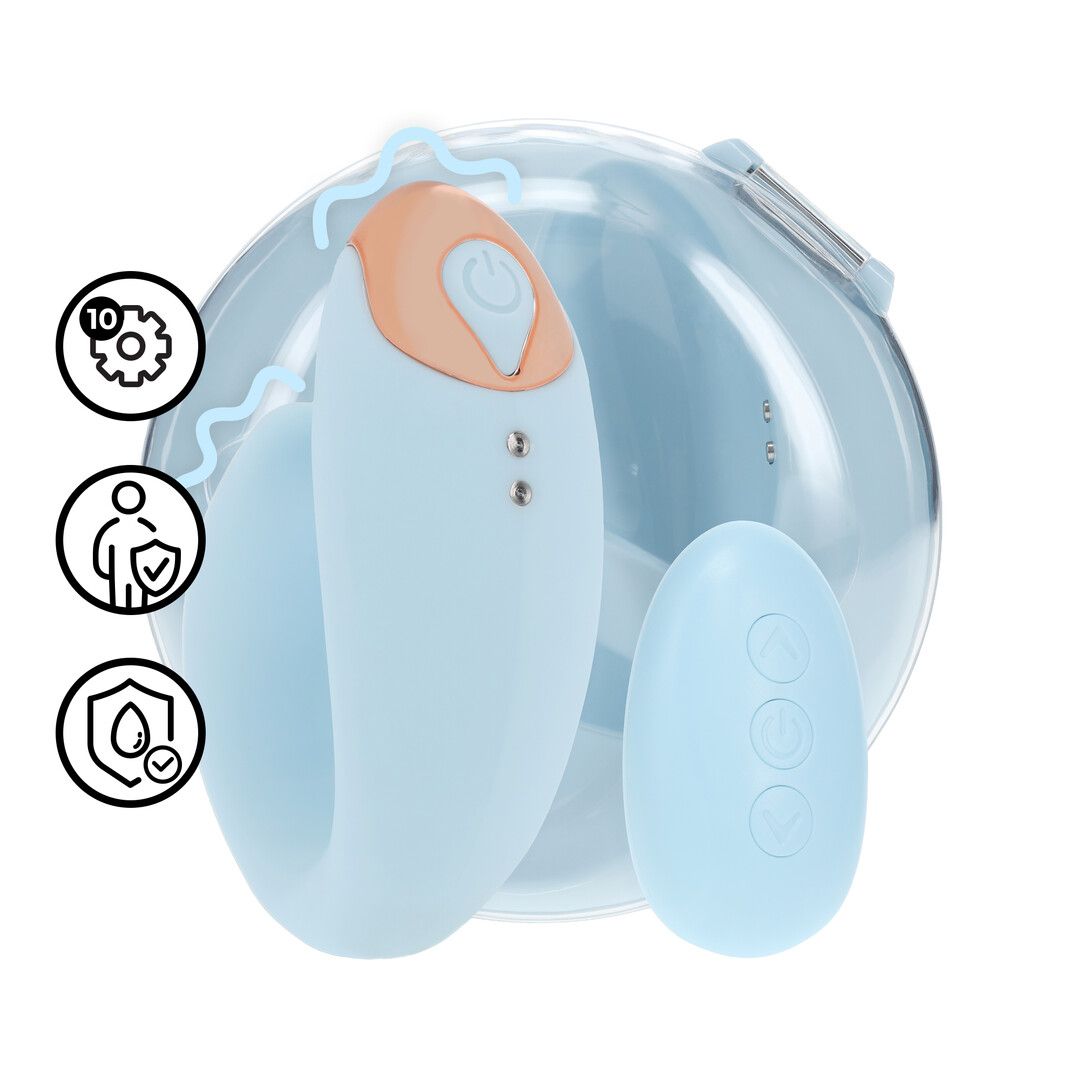 Loveline by shots Daydream - Compact G-Spot Vibrator met Afstandsbediening - Blauw (8714273059697)