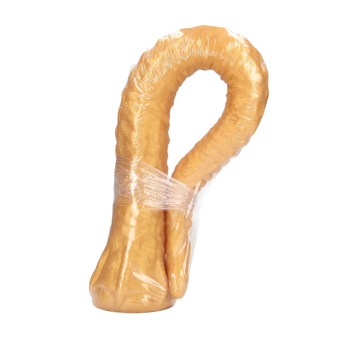 Ouch! by shots Tentacle Tyrant - Anal Snake - 21.7 / 55 cm - Golden (8714273024411)