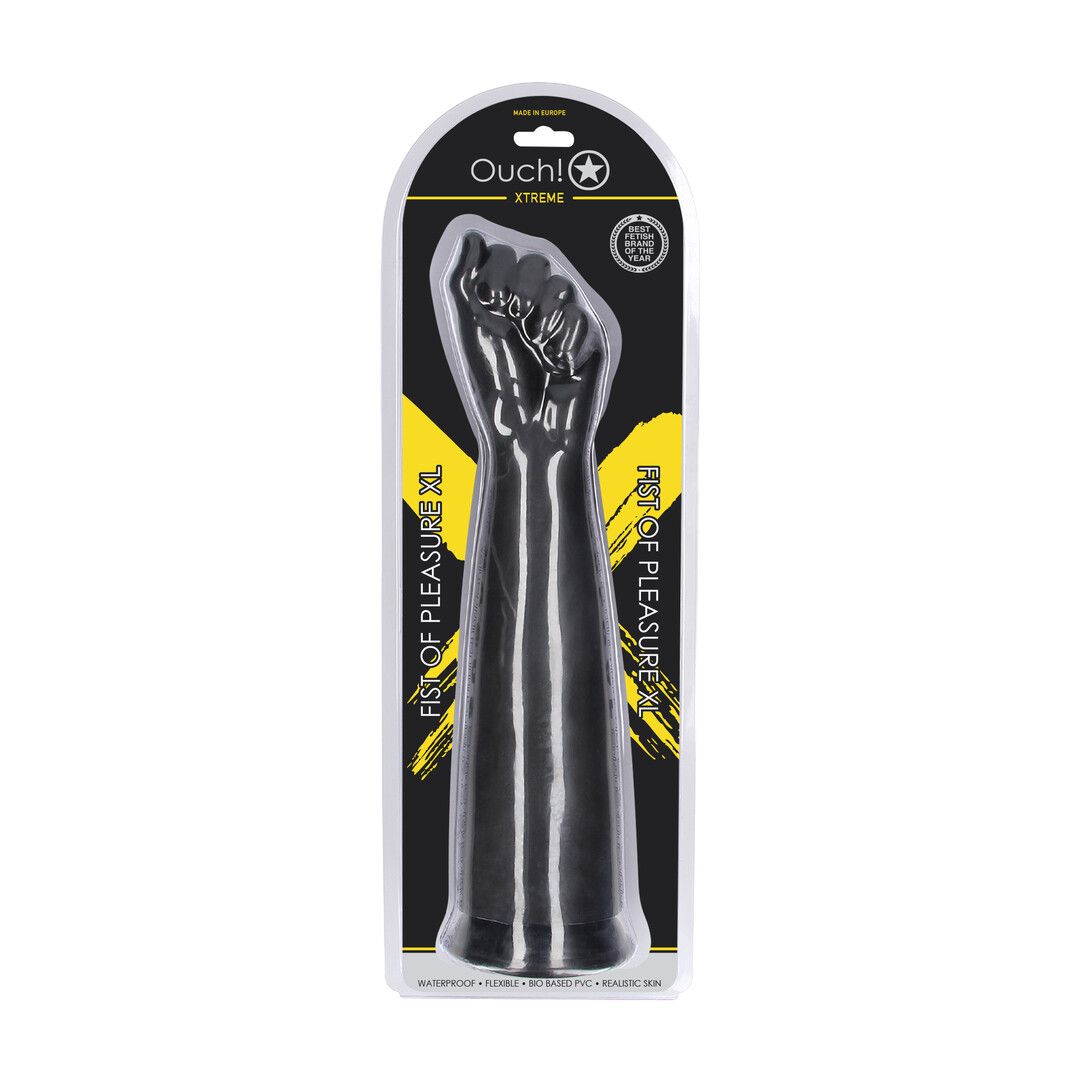 Ouch! by shots Fist of Pleasure XL - Fist Dildo - 35 cm - Black (8714273017352)