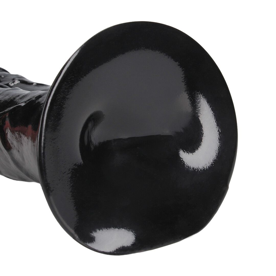 Ouch! by shots Double Titan - Realistic Double Dildo - 24,5 cm - Black (8714273017499)
