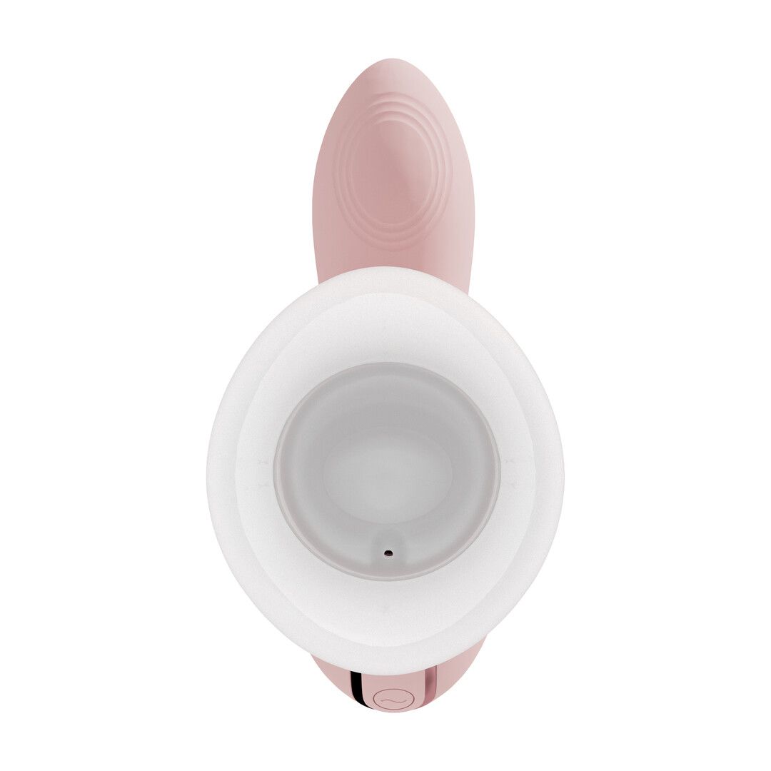 Vive by shots CallaLily - G-Spot Tap Vulva Borstzuiger en Tong Stimulator - Roze (8714273030092)