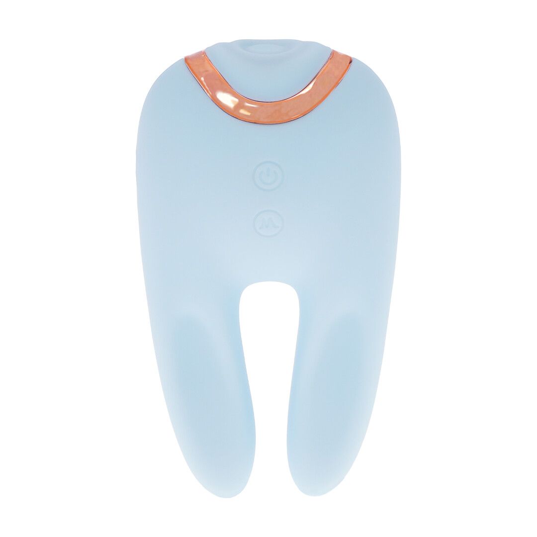 Loveline by shots Bonnie - Dubbelzijdige Tapping Vibrator - Blauw (8714273059758)