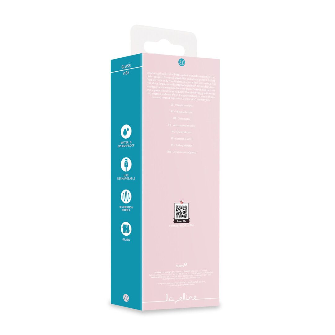 Loveline by shots Glas Vibe - Roze (8714273021366)