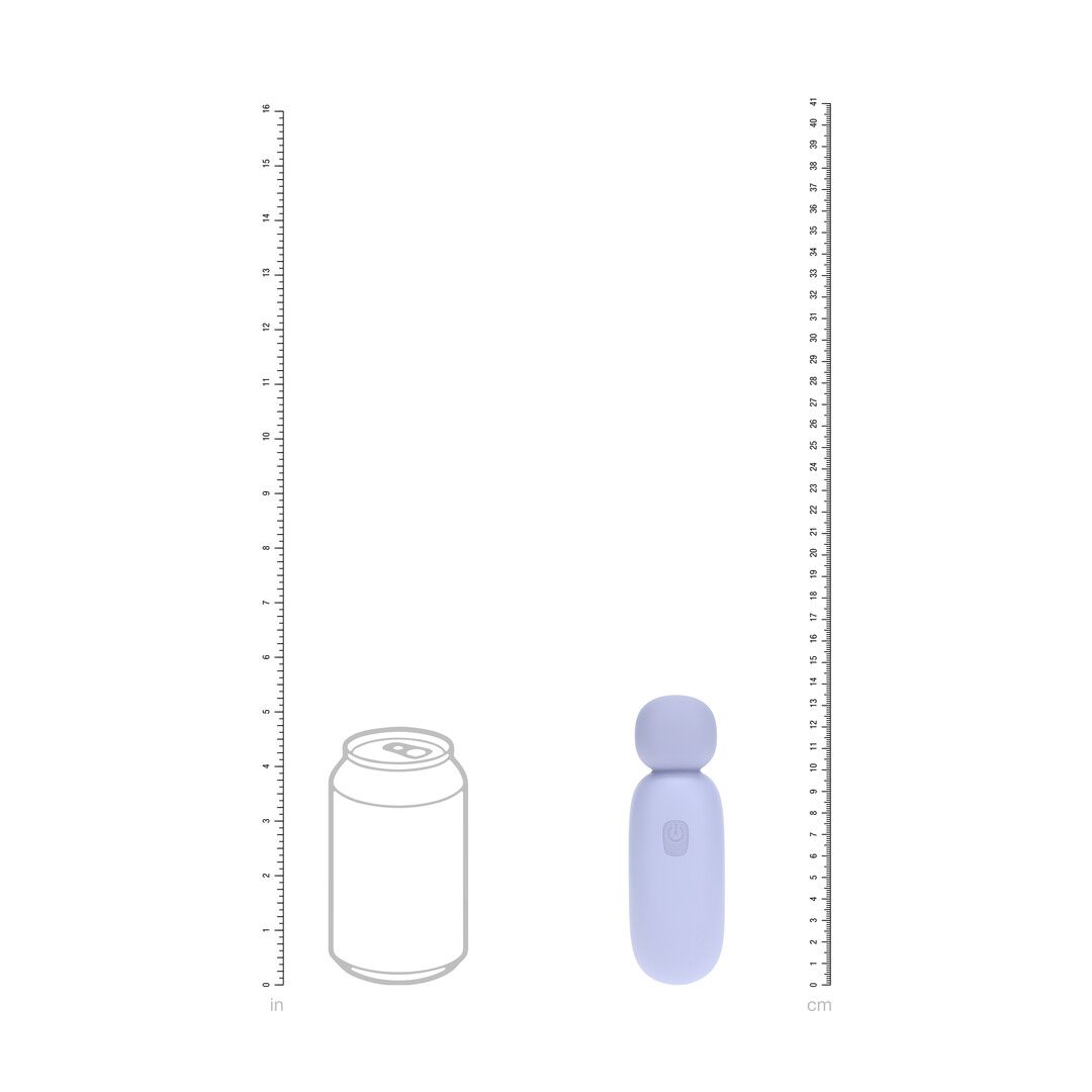 Loveline by shots Mochi - Mini Chunky Wand Vibrator - Lavendel (8714273060181)