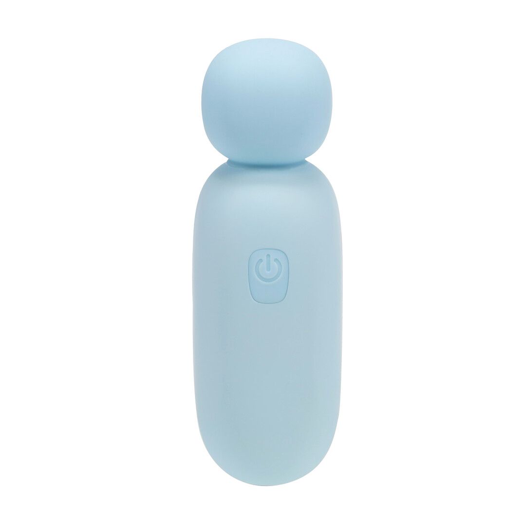 Loveline by shots Mochi - Mini Chunky Wand Vibrator - Blauw (8714273060174)