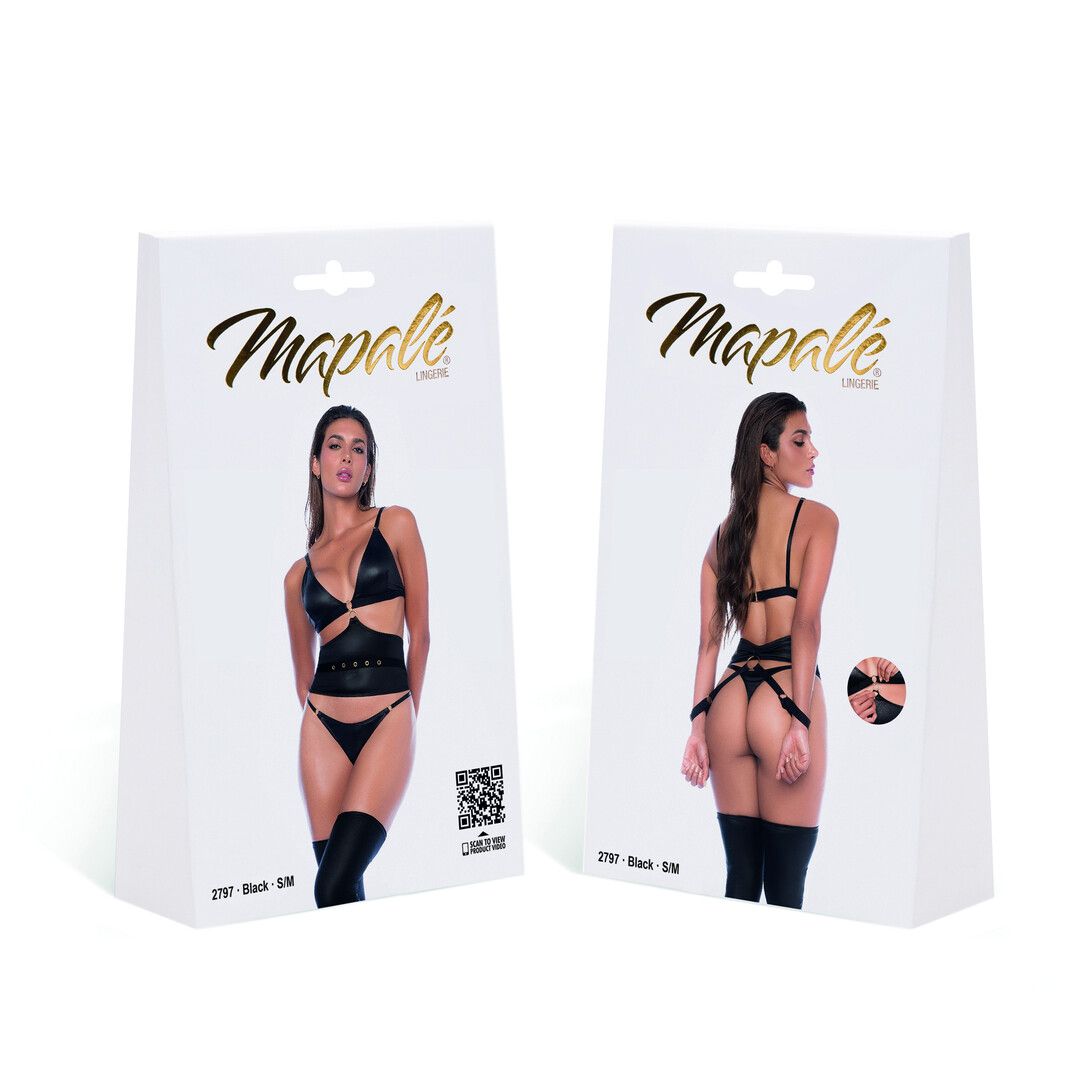 Mapalé Drie-delige set - S/M - Zwart (190602207263)
