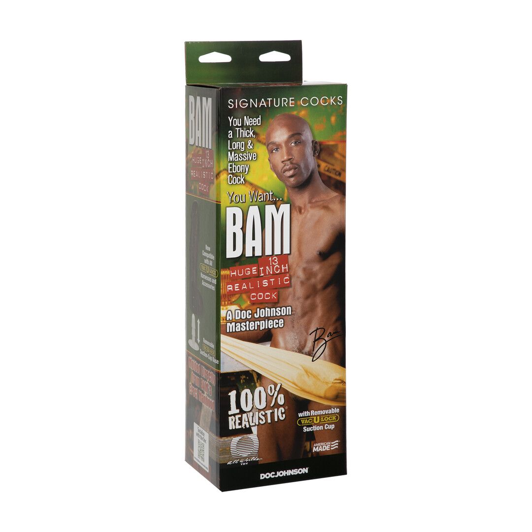 Doc johnson Bam - Big Realistic Dildo - 13 / 34 cm (782421436001)