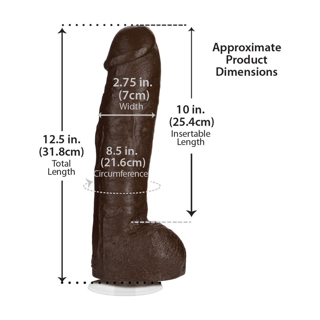 Doc johnson Bam - Big Realistic Dildo - 13 / 34 cm (782421436001)