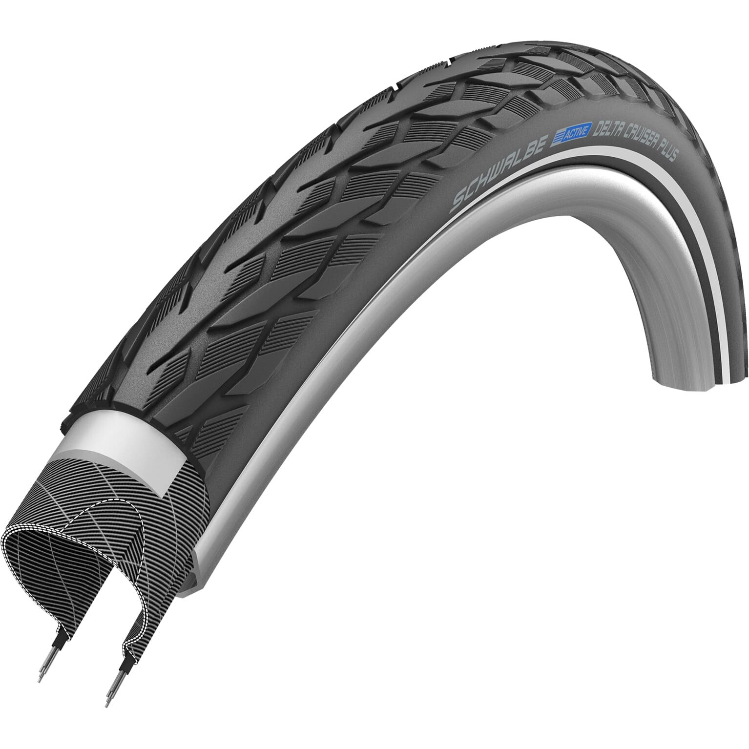 Schwalbe btb Delta Cruiser Plus 26 x 1.75 zw refl (4026495906814)