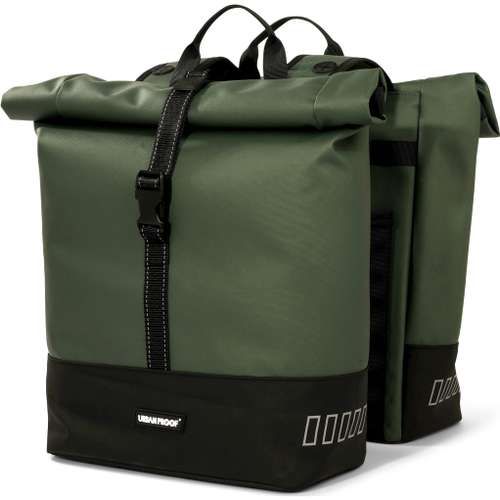 Urban Proof double rolltop bag 38L recycled groen (8714044407238)