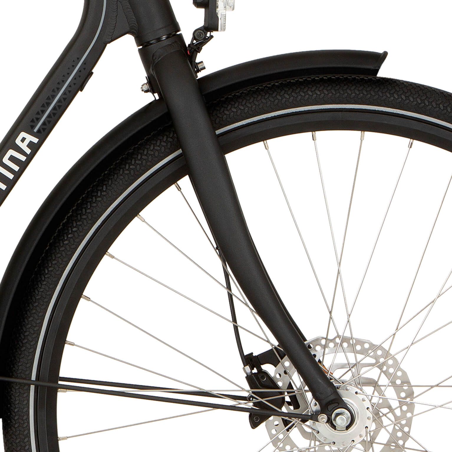 Cortina v vork E-Foss MM diamond black matt (8719461030717)