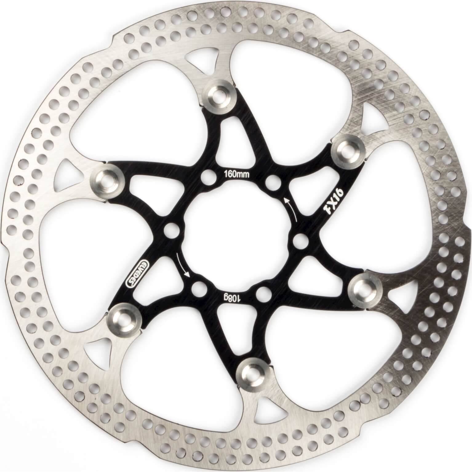 Elvedes remschijf 160mm zw (8716706015331)