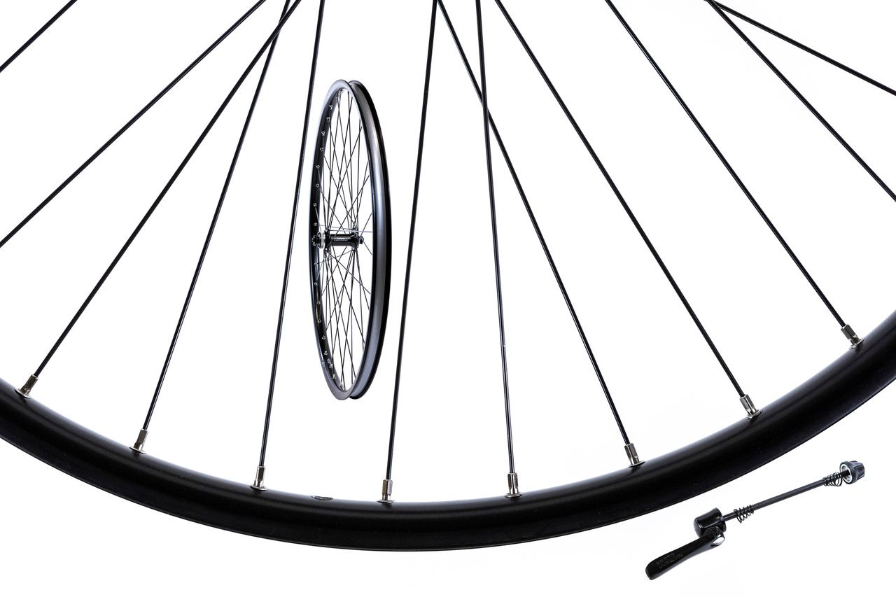 Gazelle Wiel voor 28 inch Mach1 001 Black M6000 ongeslepen (8717118595152)