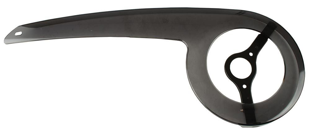 Batavus Anp Kettingscherm 24/26" Snake Pvc Smoke Kaal (8715957118143)