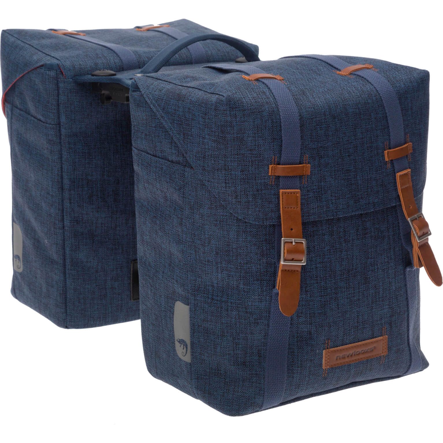 New Looxs dubbele tas Mondi racktime blauw (8714827164051)