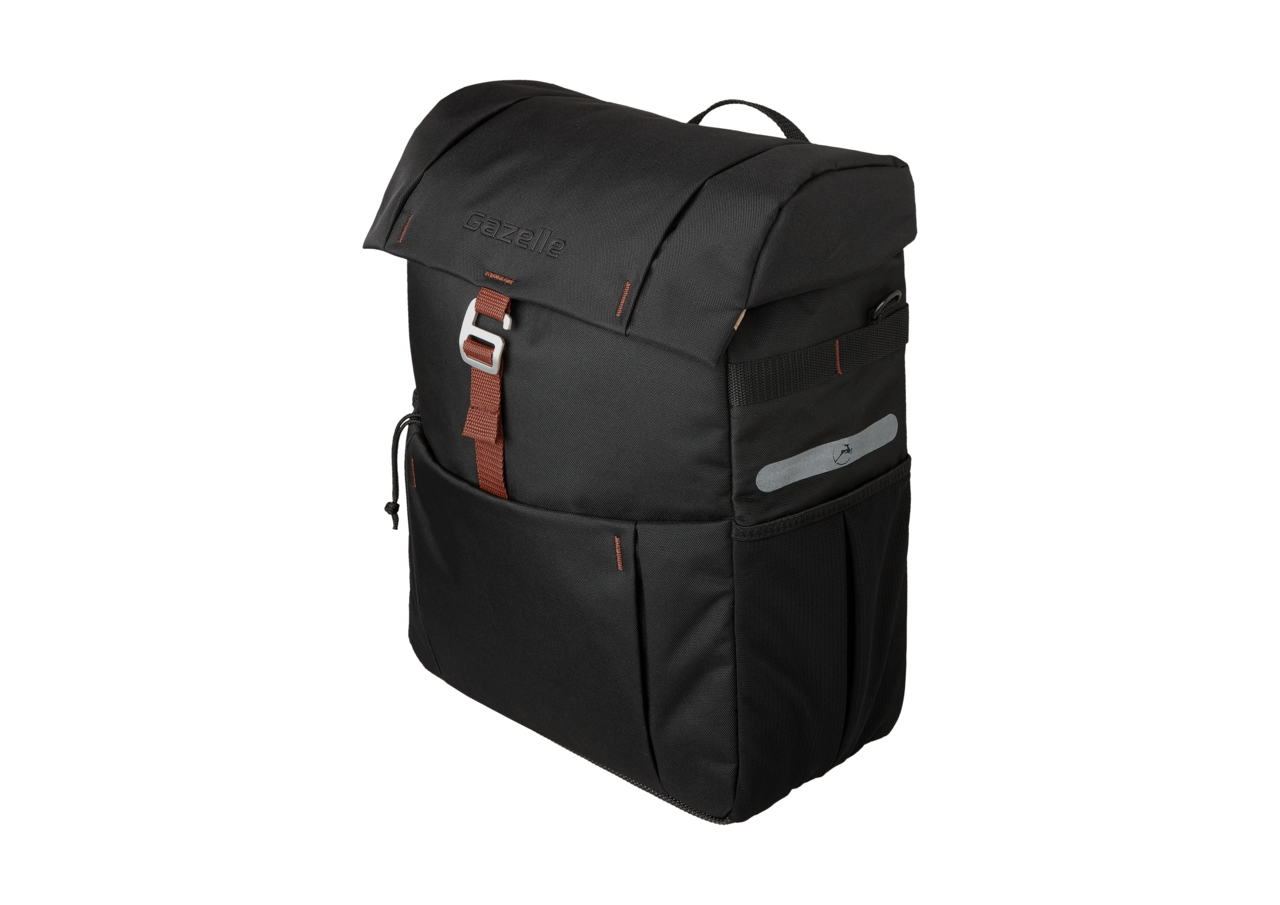 Gazelle Enkele Tas Black/brown (8714827982440)