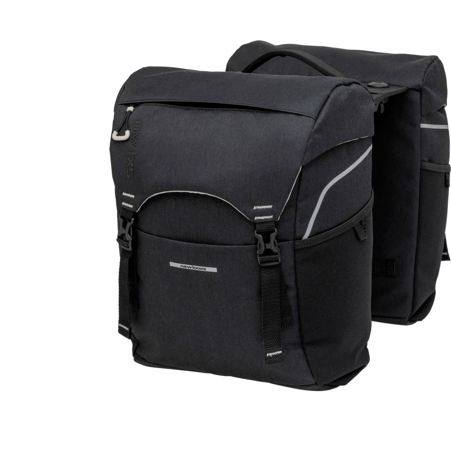 New Looxs fietstas dubbel Sports Racktime zwart (8714827982594)