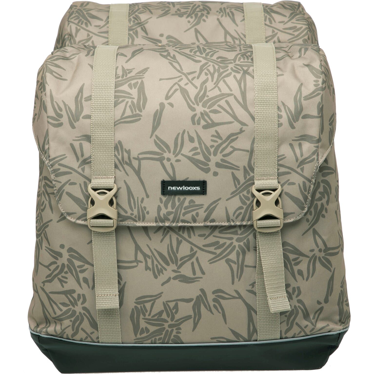 New Looxs fietstas dubbel Alba bamboo sand 42L (8714827983966)