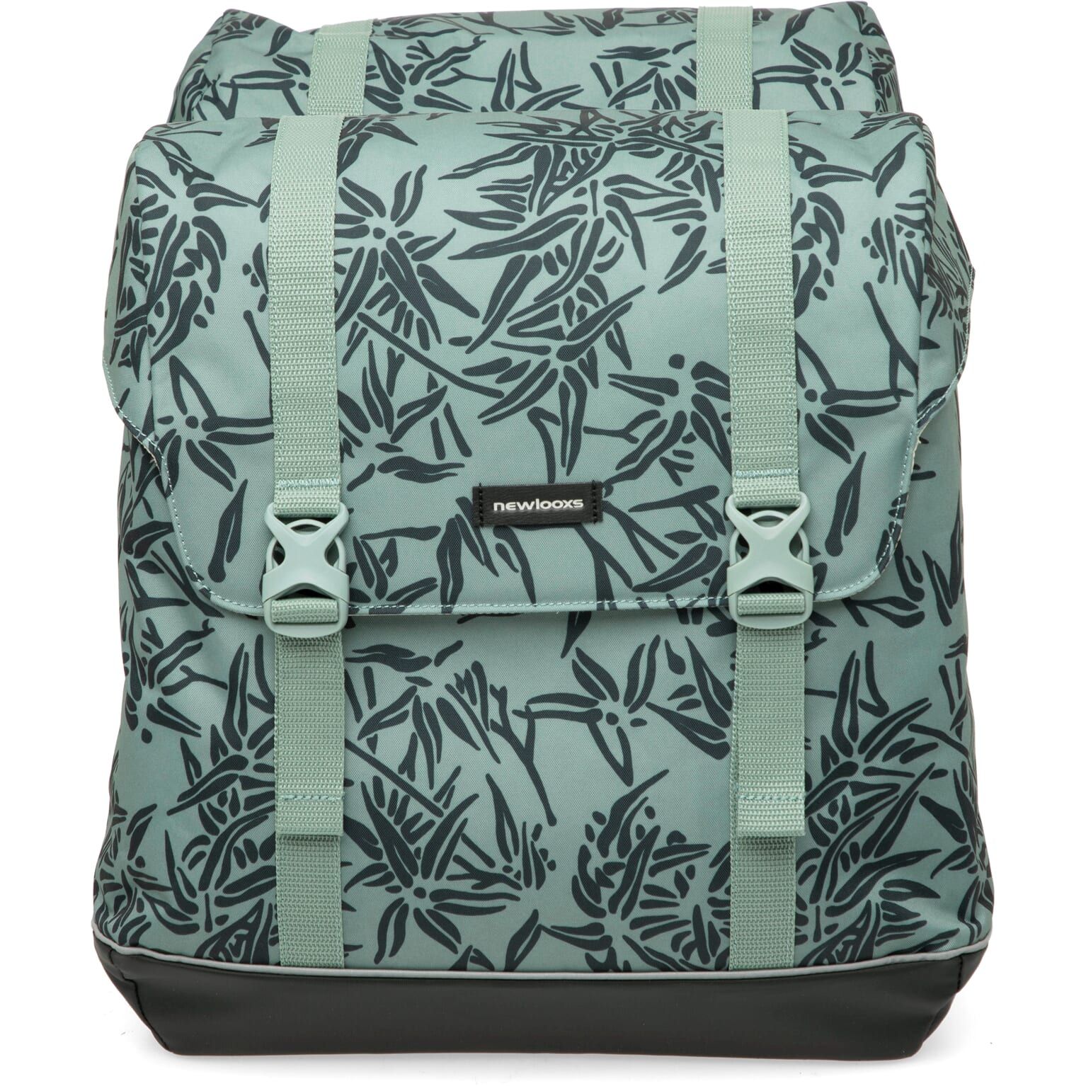 New Looxs fietstas dubbel Alba bamboo green 42L (8714827983973)