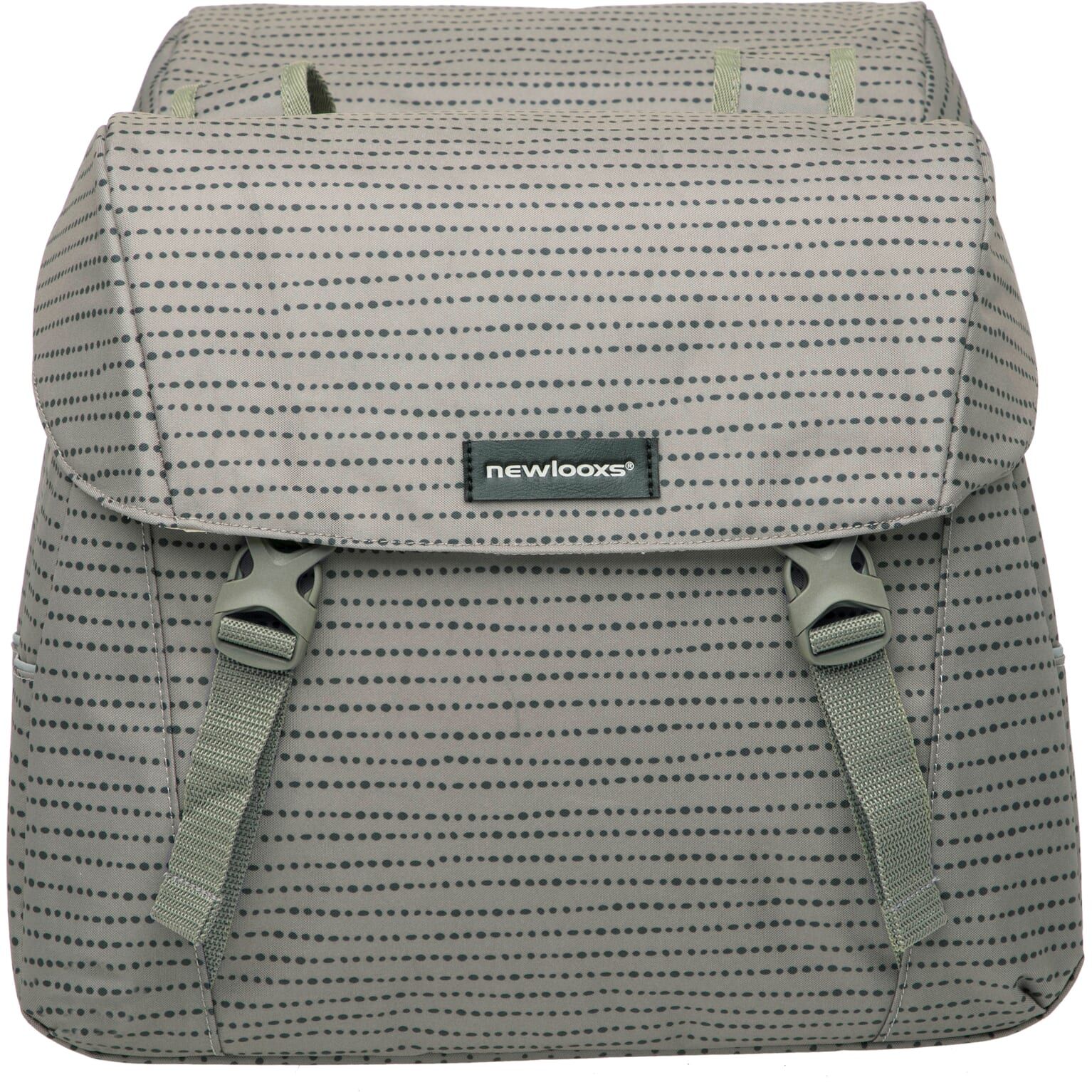 New Looxs fietstas dubbel Joli nomi grey 37L (8714827984147)