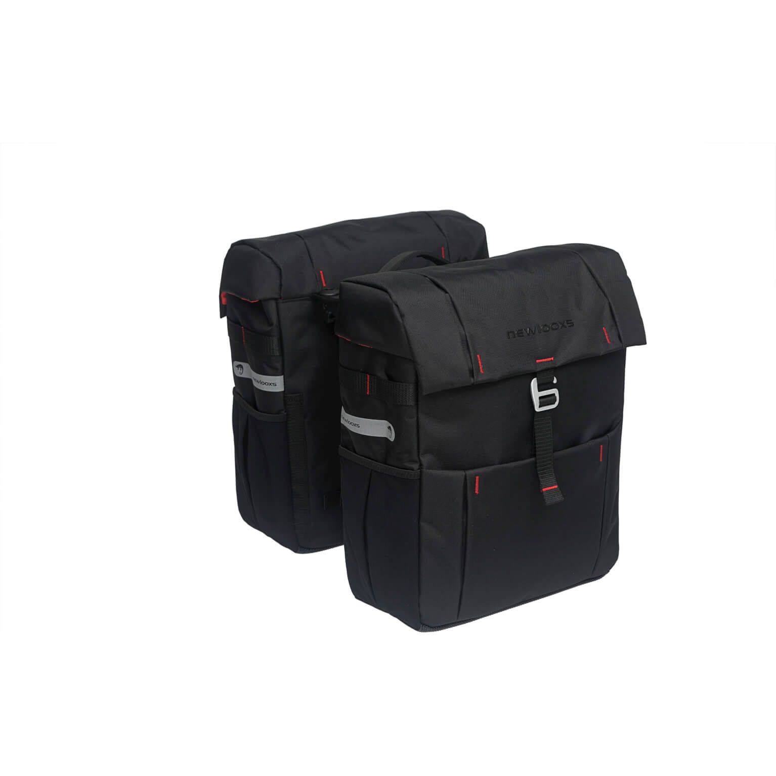 New Looxs dubbele tas Vigo racktime black (8714827989302)
