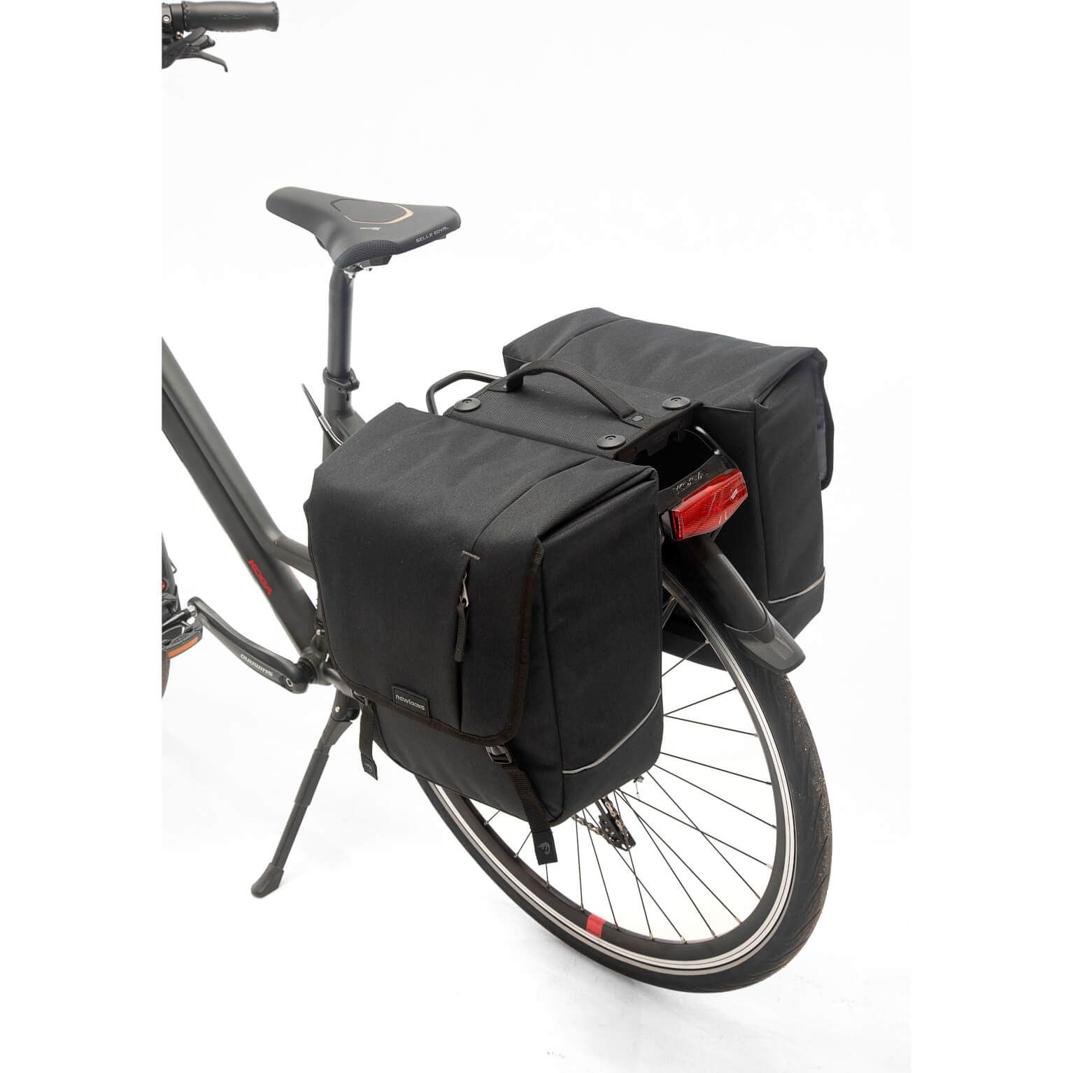 New Looxs dubbele tas Nova racktime black (8714827989517)