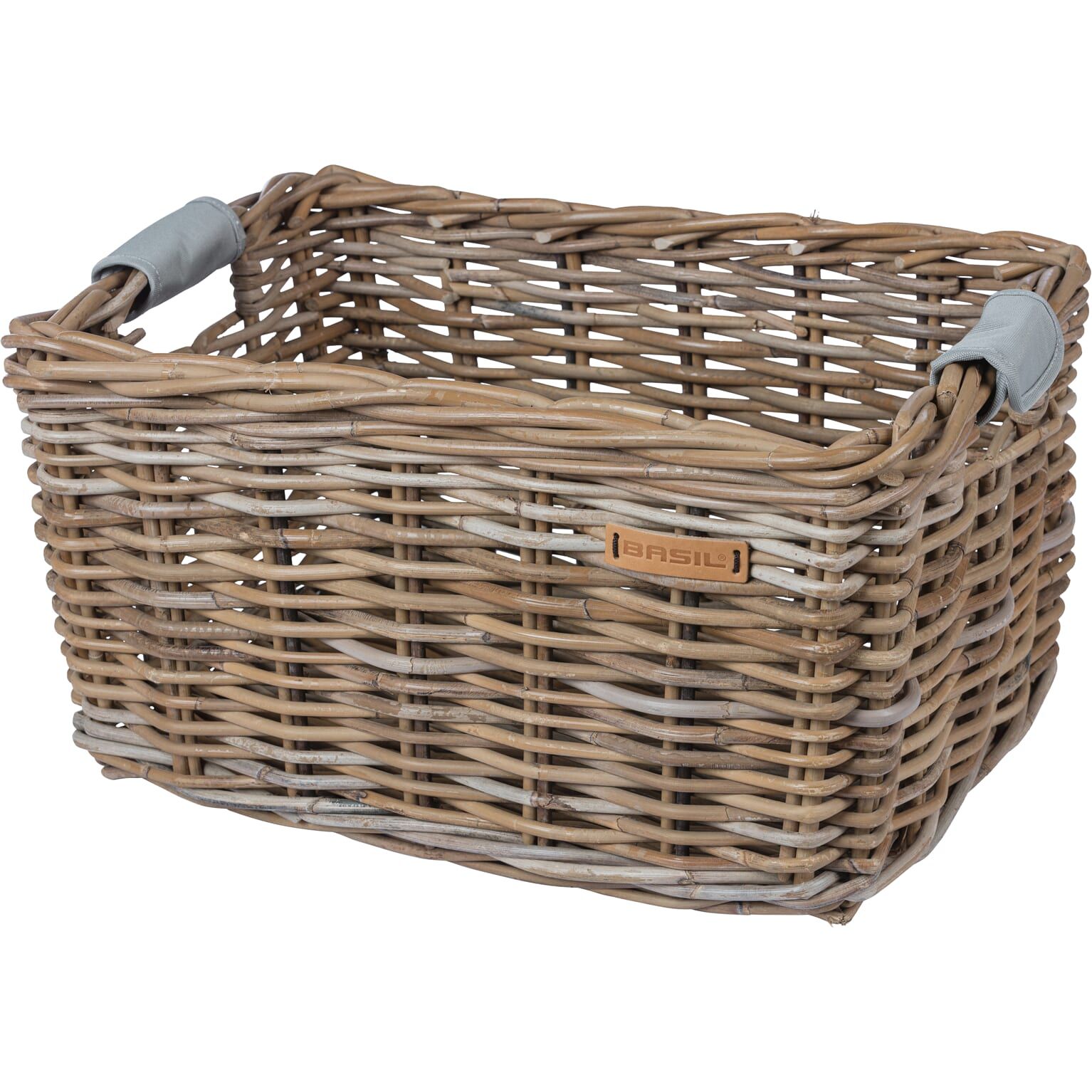 Basil mand riet Dorset L 47L grey 48x37x27cm (8715019130519)