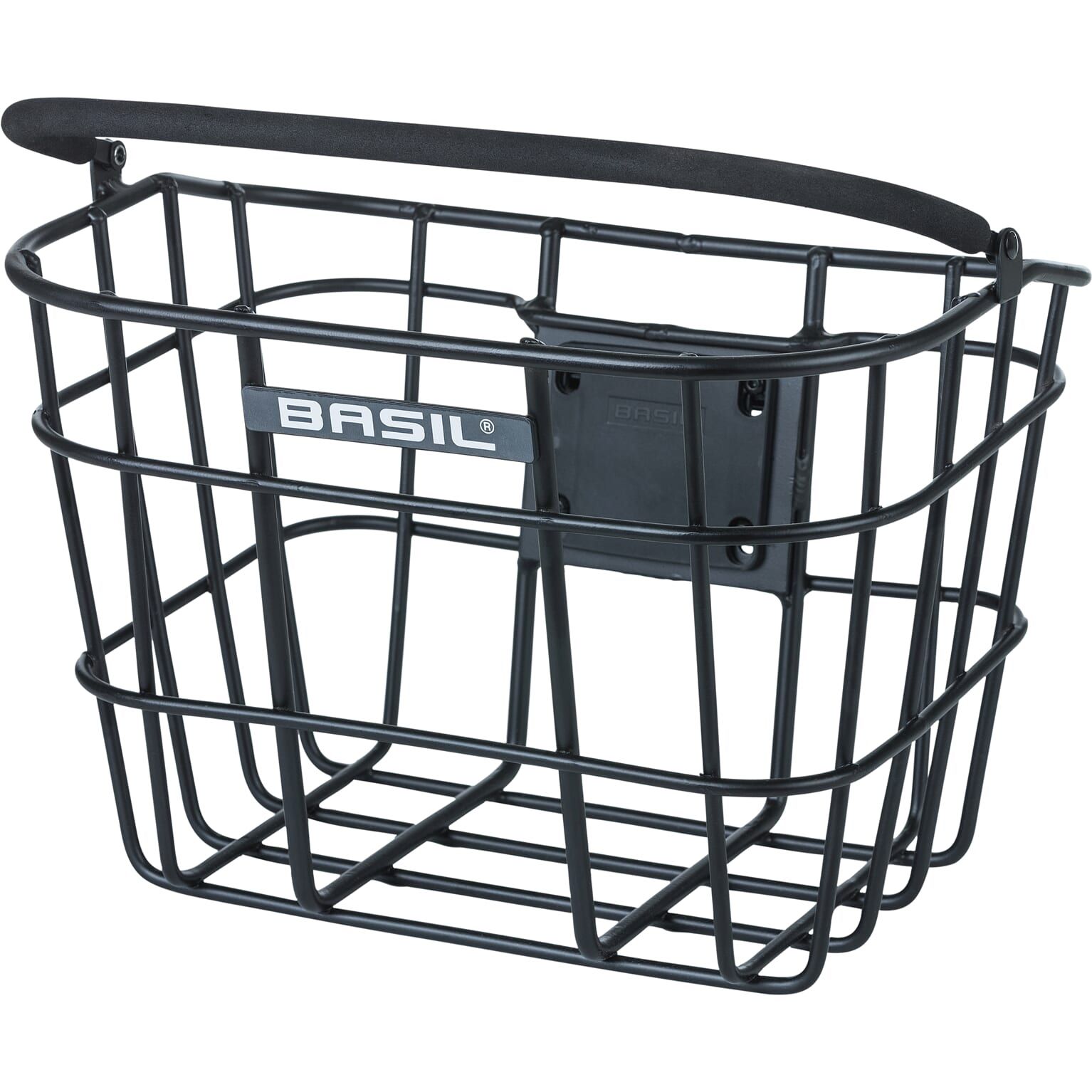 Basil mand Bremen alu mat zwart (8715019112447)