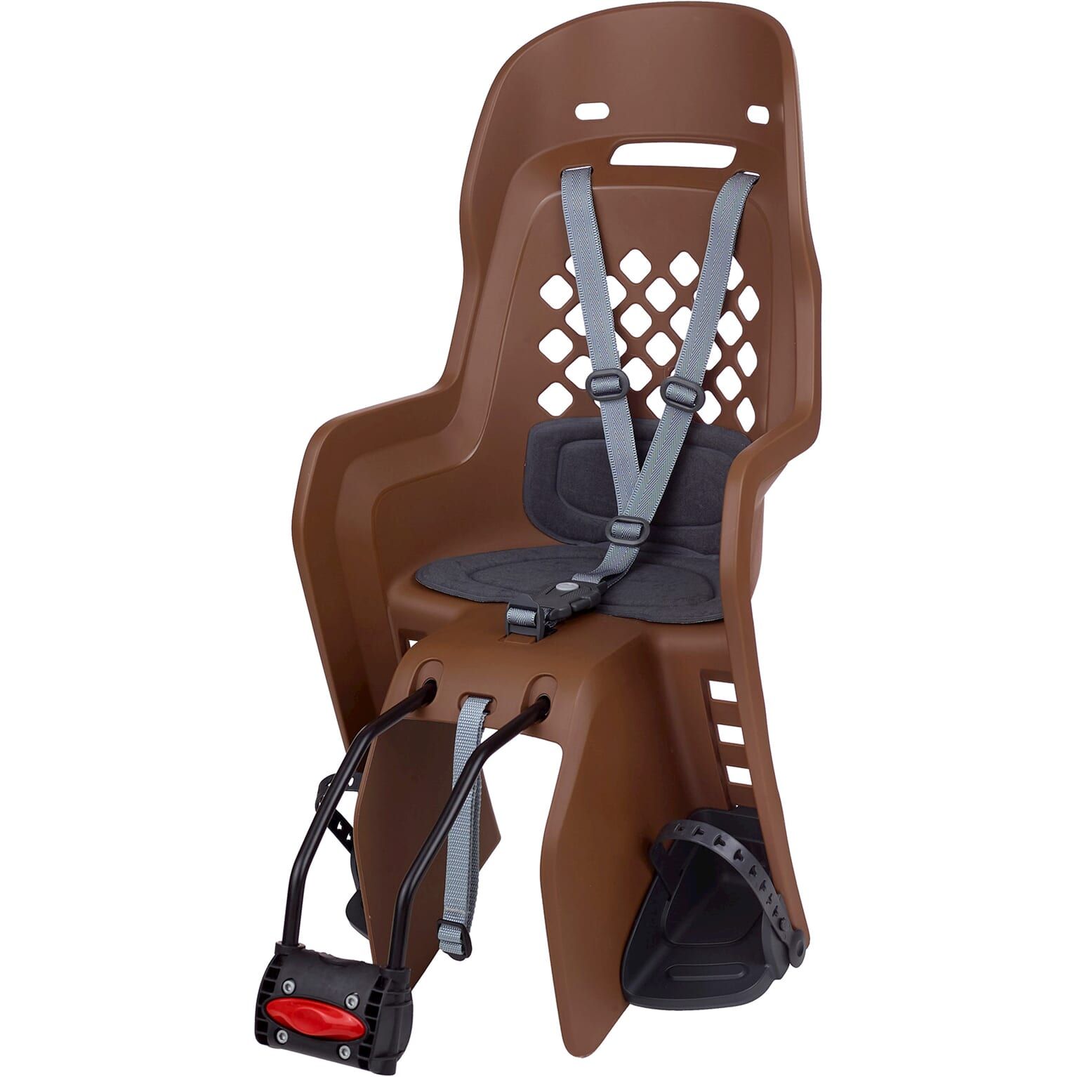 Polisport achterzitje Joy frame brown/dark grey (5604415109522)