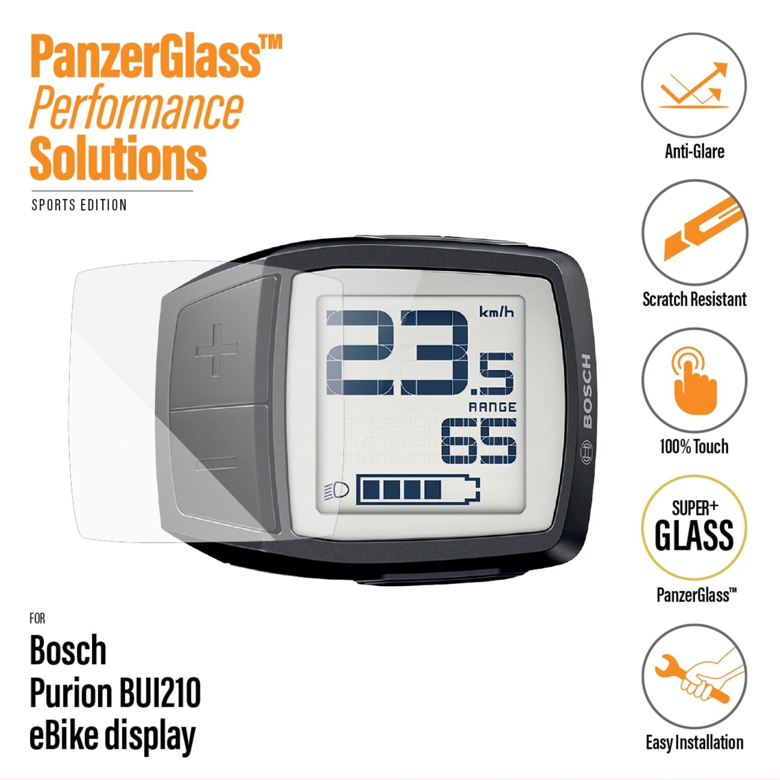 PanzerGlass Bosch Purion BUI210 screenprotector gl (5711724036132)