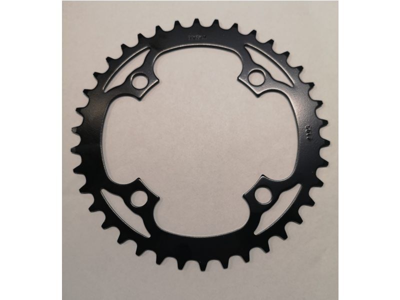 Truvativ Kw blad truv 38tds mtb st 104 staal mat zwart (710845414978)