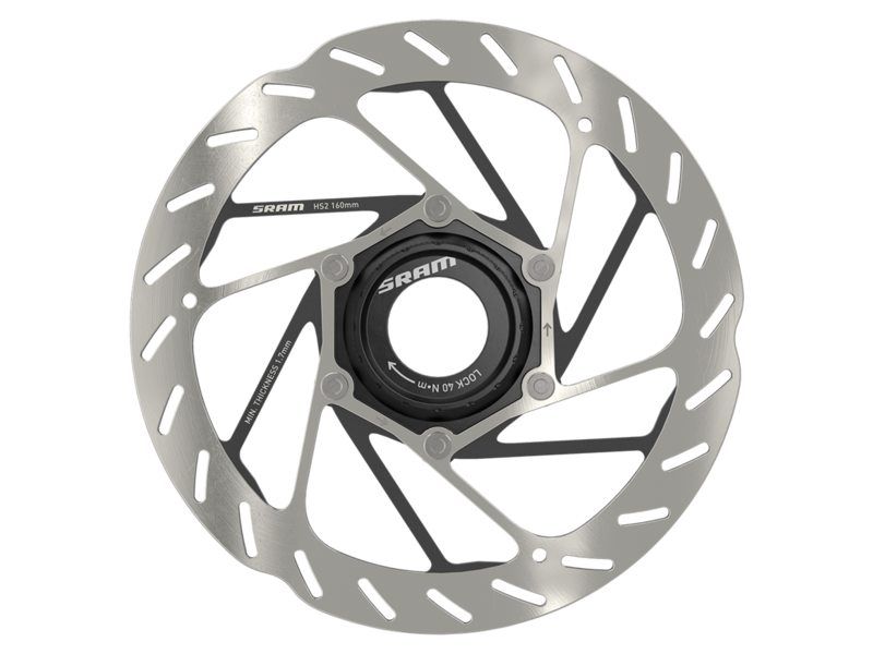 Sram remschijf hs2 160mm centerlock (710845862366)