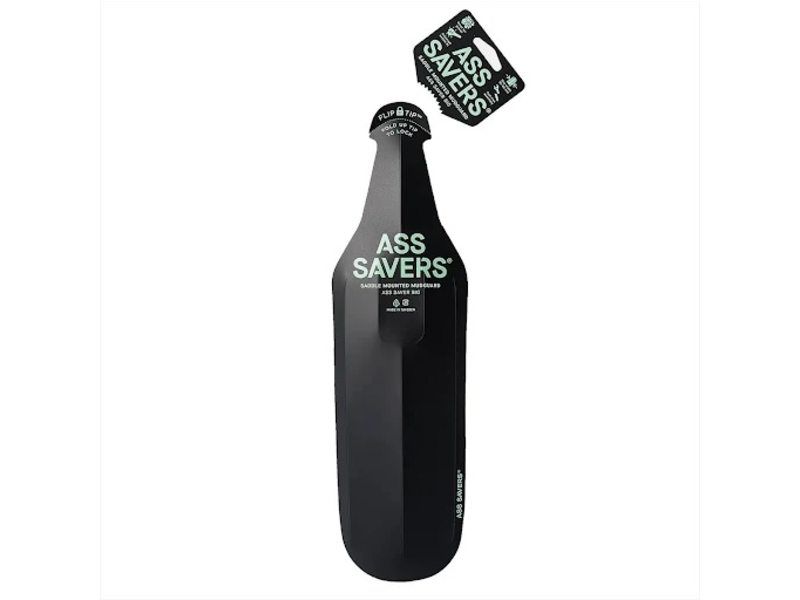 Ass saver achterspatbord big zwart (7350072560814)